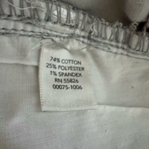 Christopher & Banks Jeans CJ Womens Size 10 Beige Straight Mid-Rise Pockets - Picture 10 of 11